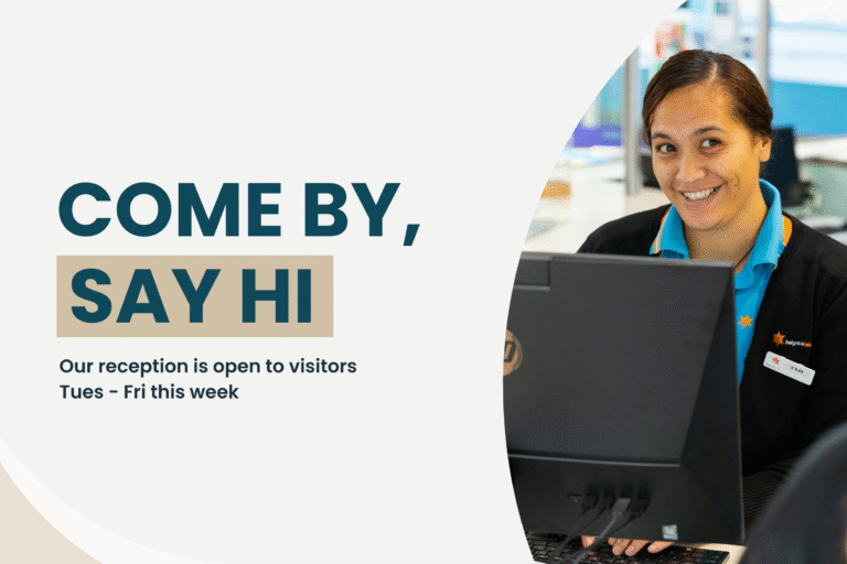 Visit our reception this week